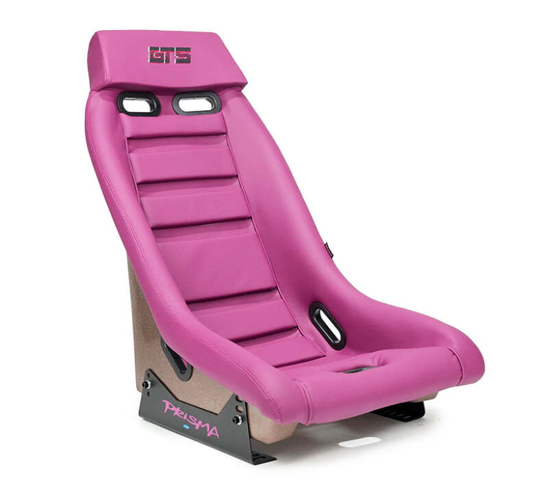 NRG PRI-150WINE PRI-150WINE GT Retro Bucket Seat - Wine PVC Leather Wine