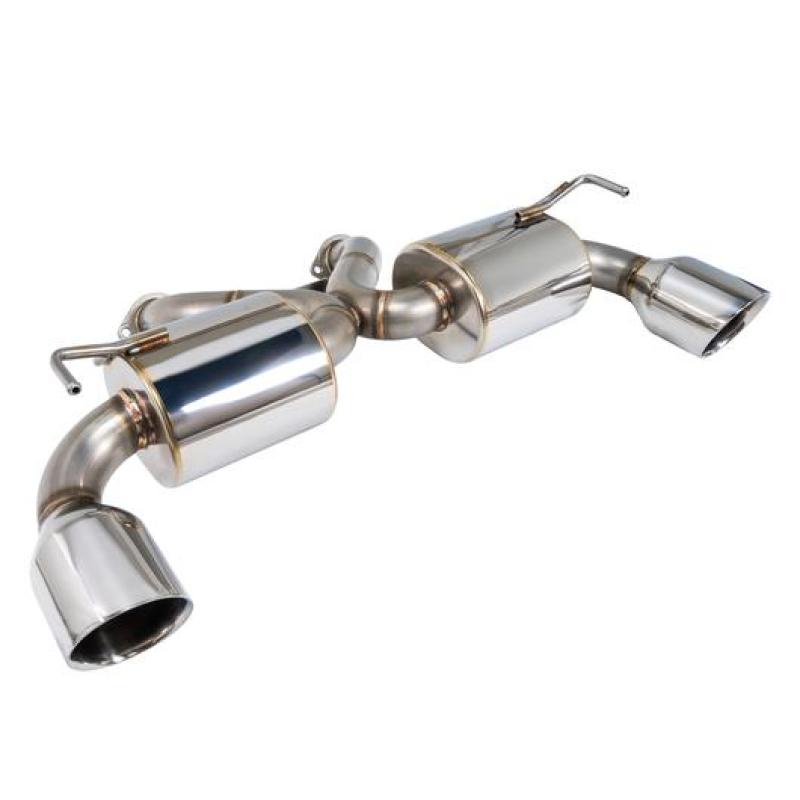 Remark RK-A2063N-01 fits Nissan 370Z (Z34) V2 Axle Back Exhaust w/Stainless Steel Double Wall Tip
