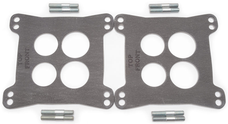 Edelbrock 9267 Dual Quad Insulator Kit (2)