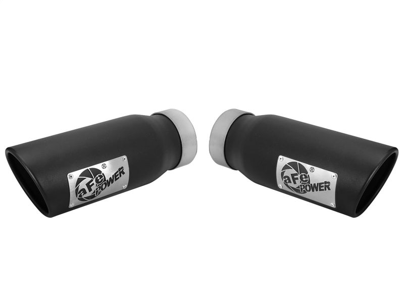 AFE 49T35456-B12 rce-XP 3.5in 409 Stainless Steel Exhaust Tip 3.5in x 4.5in Out