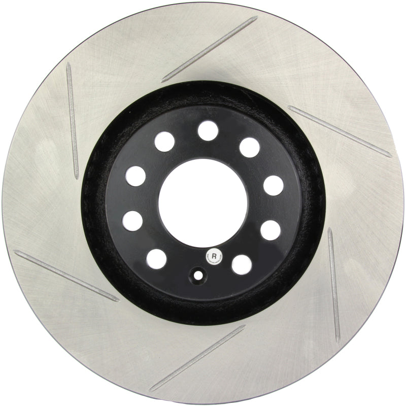 Stoptech 126.33096SR Power Slot 01-06 fits Audi Allroad / 05-09 A4 / 6/99-04 A6 / 99-02 S4 Right Front Slotted Rotor