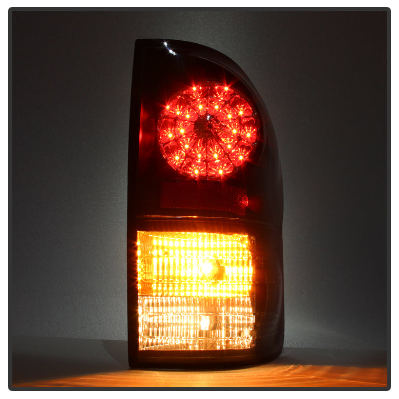 Spyder 5078254 fits Toyota 07-13 Tundra LED Tail lights Black Smoke ALT-YD-TTU0