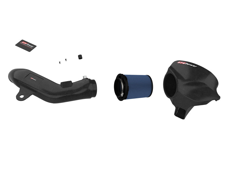 AFE 58-10004R Series Carbon Fiber CAIS w/Pro 5R Filter 16-18 fits BMW M2 (F87)