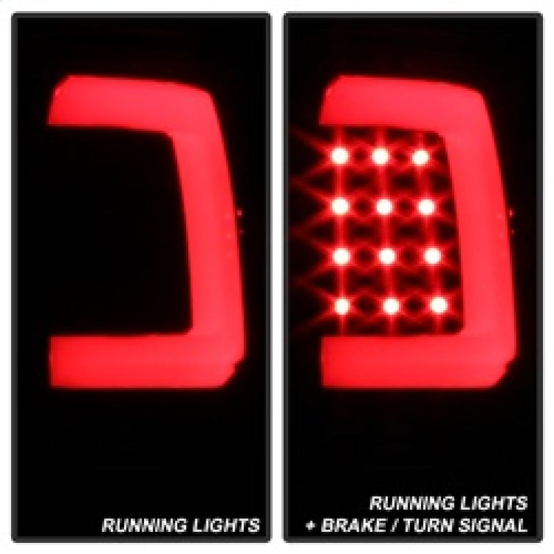 xTune 9038877 fits Dodge Ram 1500 94-01 Tail Lights - Light Bar LED - Black ALT