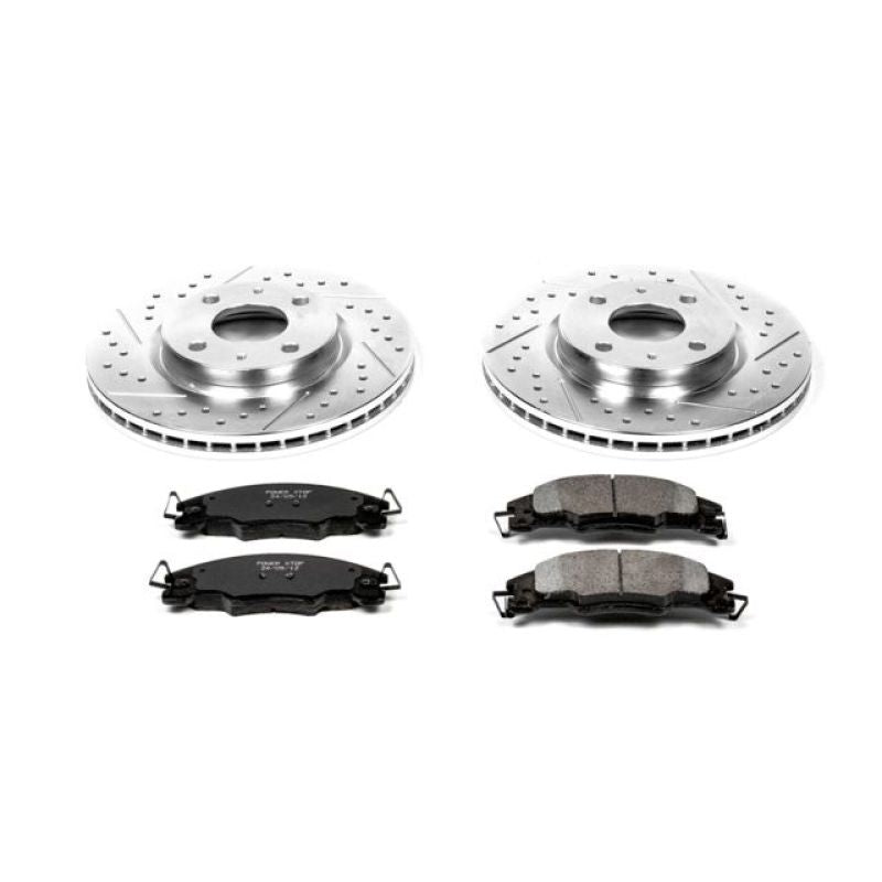 PowerStop K4726 fits Ford 08-11 Focus Front Z23 Evolution Sport Brake Kit