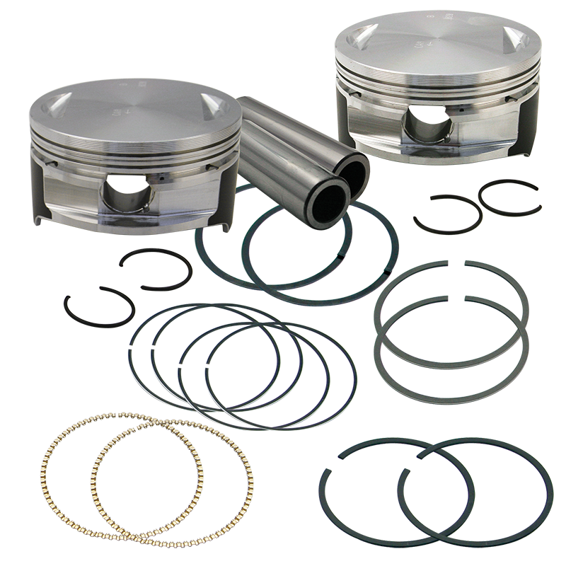 S&S Cycle 92-1212 1999+ BT 106in Forged Stroker Pistons - .020in