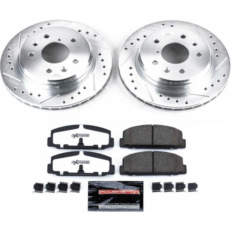 PowerStop K472-26 86-91 fits Mazda RX-7 Rear Z26 Street Warrior Brake Kit