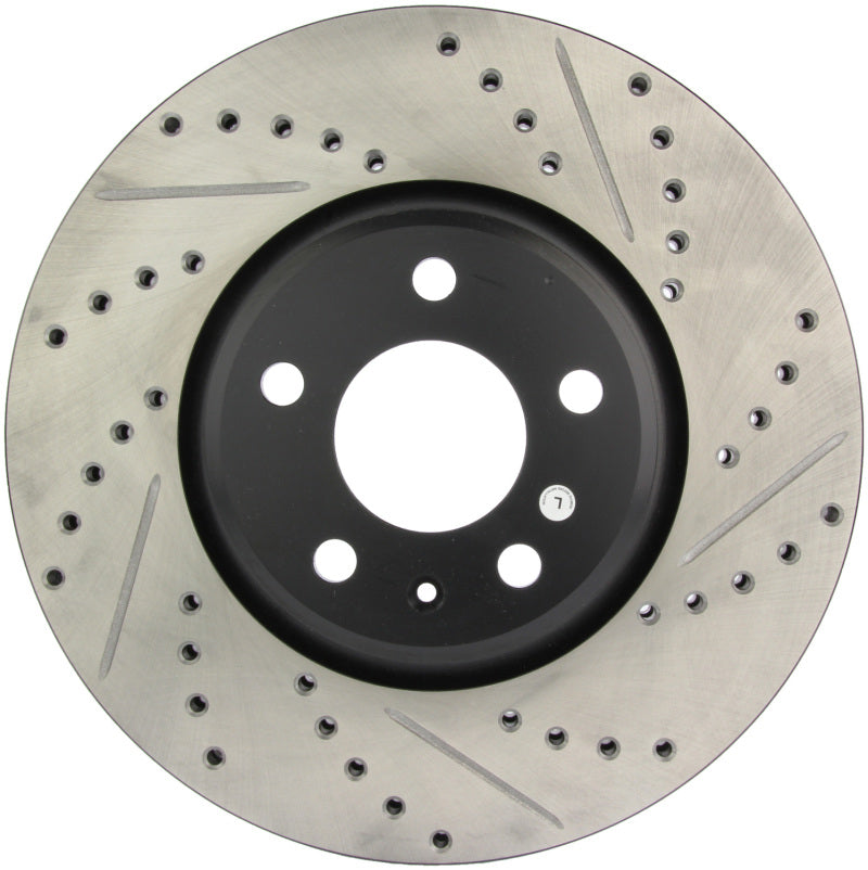 Stoptech 127.33136L Slotted & Drilled Sport Brake Rotor