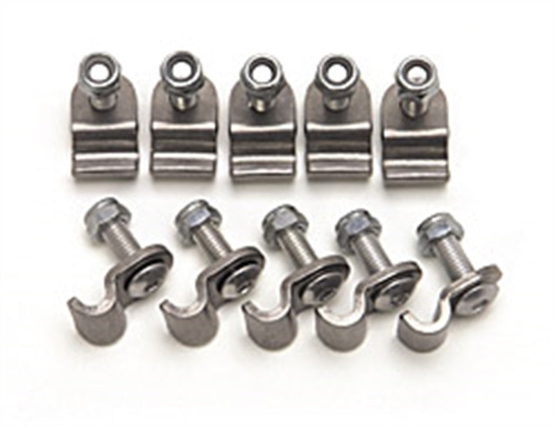 Russell 654030 Performance Stainless Steel Brake Line Clamps (12 pcs.)