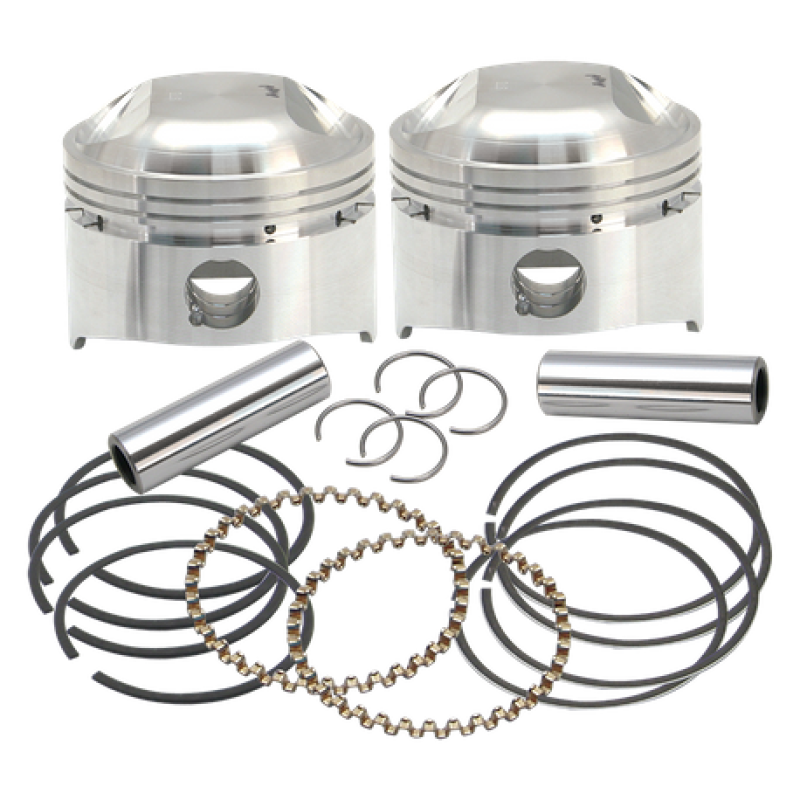S&S 106-5514 Cycle 79-84 BT 3-1/2in +.030in 80in LC Forged Pistons