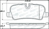 StopTech 308.10991 Street Brake Pads