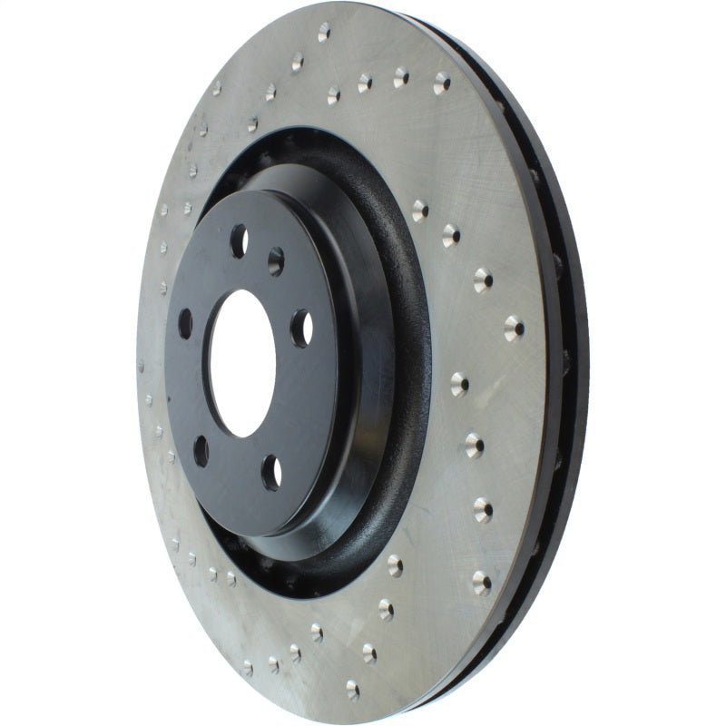 Stoptech 128.33117CR 07-10 Audi S6 Drilled Right Rear CRYO Rotor