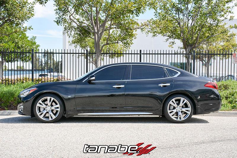Tanabe TNF158 NF210 Springs 10-12 fits Infiniti M37 RWD / 2015 Infiniti Q70L 3.7L RWD