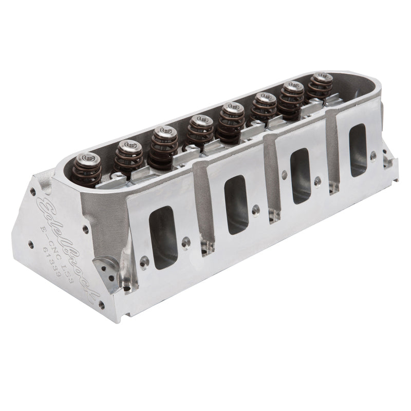Edelbrock 61339 Cylinder Head Victor Jr LS3 fits GM Gen III/IV (4-Bolt Flange) Standard Block Complete