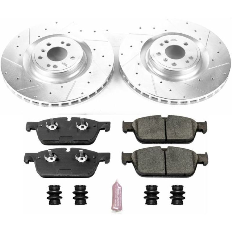 Power Stop K6900 17-18 fits Mercedes-Benz GLS550 Front Z23 Evolution Brake Kit