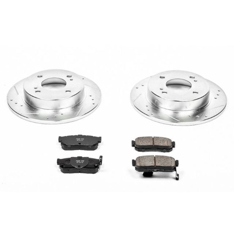 PowerStop K740 fits Infiniti 91-96 G20 Rear Z23 Evolution Sport Brake Kit