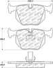 Stoptech 305.0683 Street Select Brake Pads - Front