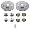 PowerStop K1446 26 06 fits Chevrolet Corvette Rear Z26 Street Warrior Brake Kit