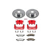 Power Stop KC2084B-26 06-08 fits Isuzu Ascender Front Z26 Street Kit w/Cals