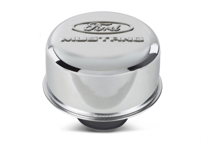 Ford Racing 302-220 Chrome Breather Cap w/ Ford fits Mustang Logo
