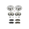 PowerStop KCOE6371 fits Dodge 13-16 Dart Rear Autospecialty Brake Kit w/Calipers