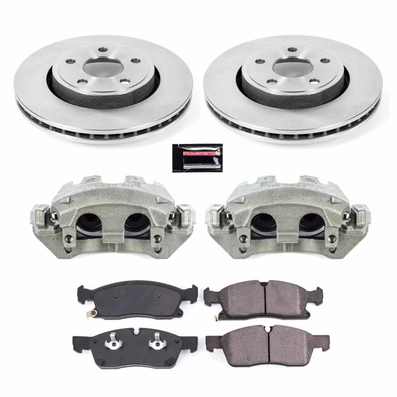Power Stop KCOE7412 17 fits Jeep Grand Cherokee Front Autospecialty Kit w/Cals