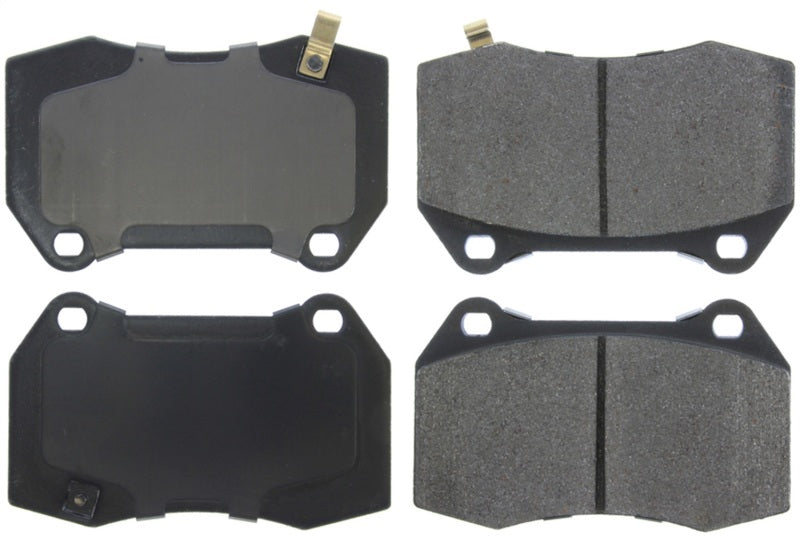 StopTech 308.096 Street Touring 350z/G35 w/ Brembo Front Brake Pads