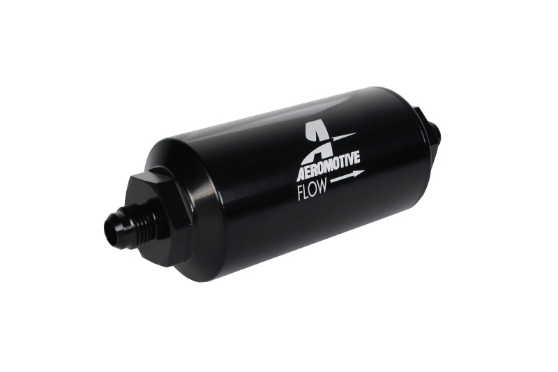 Aeromotive 12349 In-Line Filter - (AN-06 Male) 100 Micron Stainless Steel Eleme