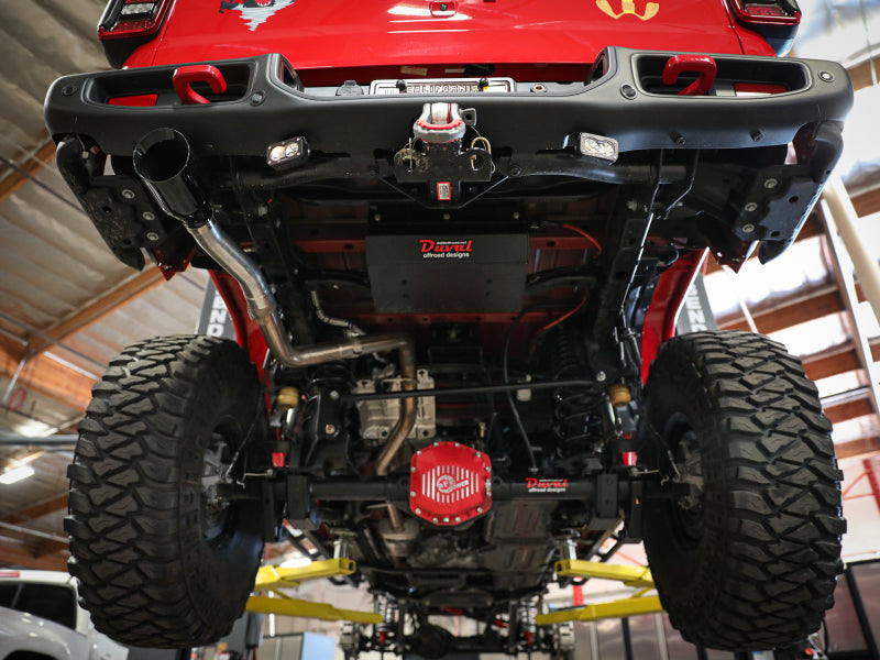 AFE 49C38090 orce-XP Rear Exit Conversion Tail-Pipe fits Jeep Gladiator (JT) 20