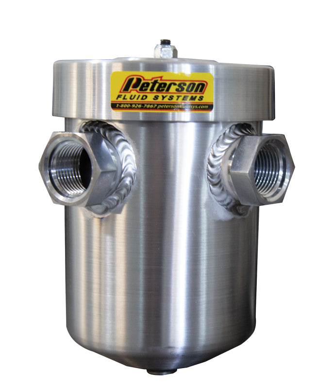 Peterson Fluid Systems 08-0400 Breather Can -12AN Ports