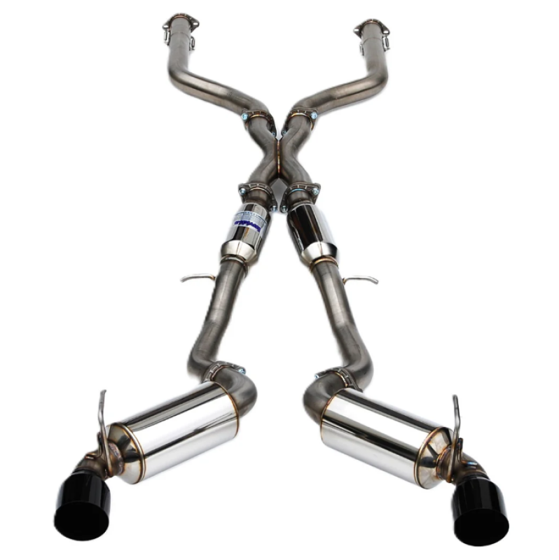 Invidia HS22N4Z7GD1SBL 2022+ fits Nissan Z 70mm N1 Cat Back Exhaust - Black Tips