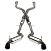Invidia HS22N4Z7GD1SBL 2022+ fits Nissan Z 70mm N1 Cat Back Exhaust - Black Tips