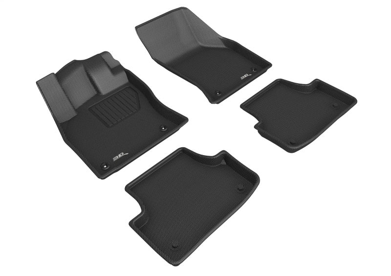 3D MAXpider 20-21 fits Ford Explorer with Bench 2nd Row Kagu 3rd Row Floormats
