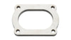 Vibrant 13175S T304 SS 4 Bolt Flange for 3in O.D. Oval tubing