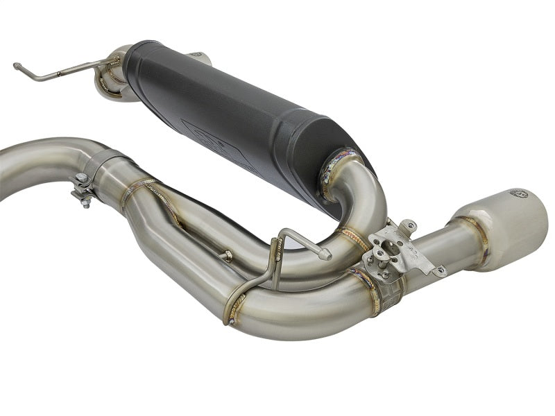 AFE 49-36340-P orce-Xp 3in 304 SS Cat-Back Exhaust w/Polished Tips 12-15 fits B