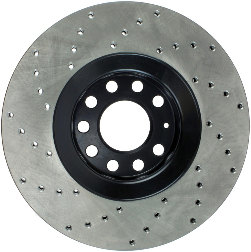 Stoptech 128.33096L 01-06 Audi All Road / 05-09 A4/A4 Quattro / 6/99-04 A6 Quattro Drilled Left Front Rotor