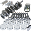 Eagle 158174165 fits Ford FE 4.125in Crank 6.700in I-Beam Rods Forged 4032 -14cc 4.165in Pistons Rotating Assembly