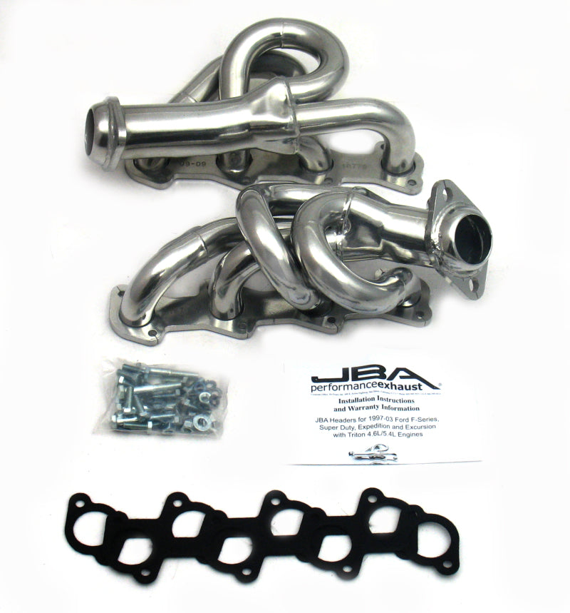 JBA 1677SJS fits Ford 97-03 F-150 4.6L 2V 1-1/2in Primary Silver Ctd Cat4Ward Header