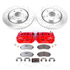 Power Stop KC6959-26 15-17 fits Honda Odyssey Front Z26 Street Kit w/Cals