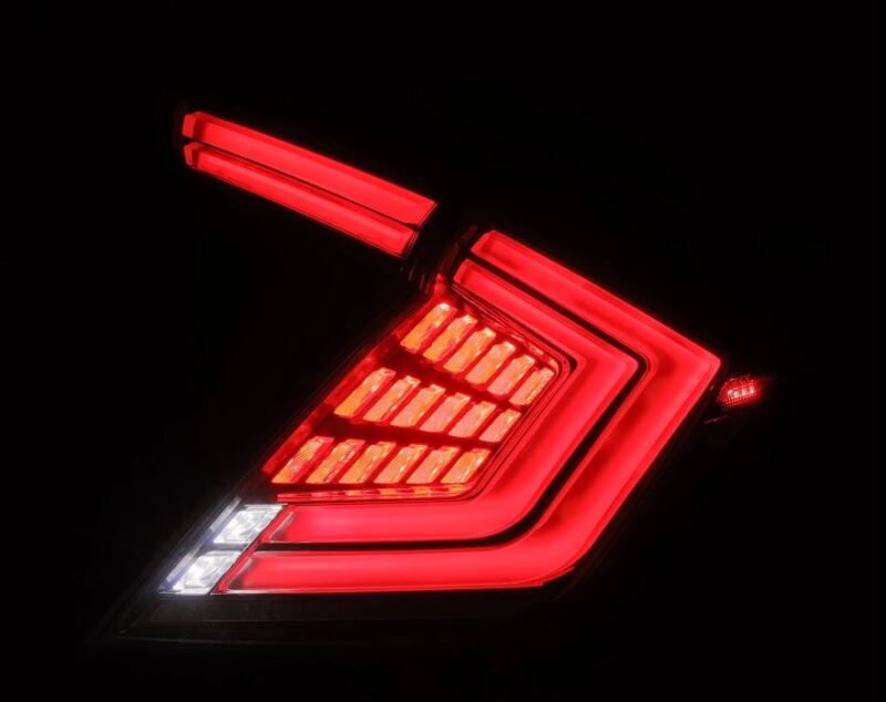 AlphaRex 676040 16-21 fits Honda Civic Hatchback / Type-R FK8 Nova-Series LED
