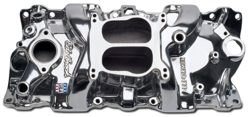 Edelbrock 21011 Performer Manifold Polished