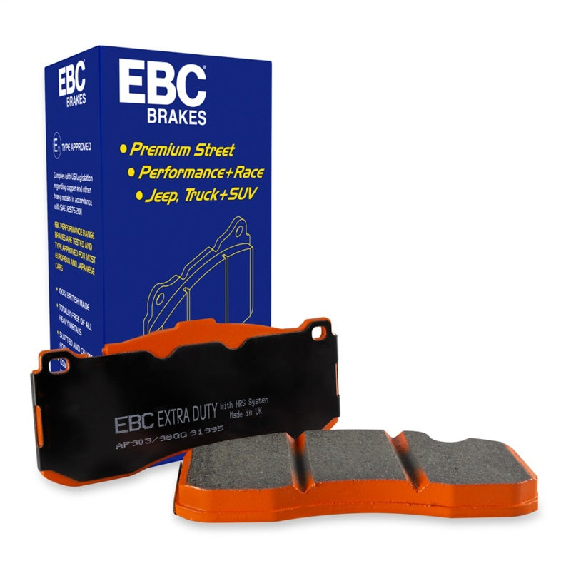 EBC ED92005 99-04 fits Toyota Tacoma 2.7L 4WD Front Extra Duty Brake Pads