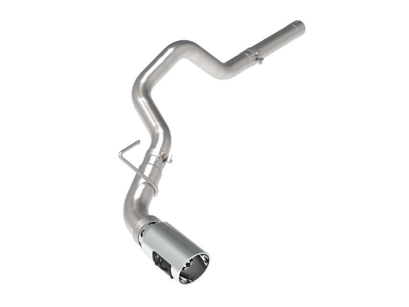 AFE 49-42065-P Bore-HD 3in 409-SS DPF-Back Exhaust System w/ Polished Tip 14-19
