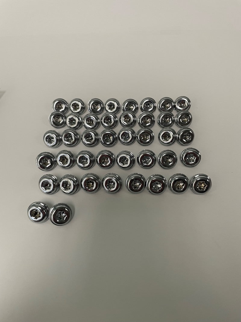 EGR KITUSA0016-1 Injection Molded Chrome Push In Bolt Kit