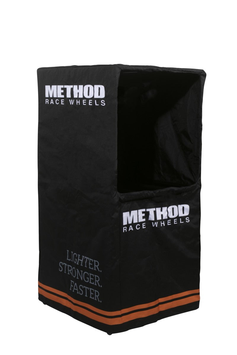 Method DP-2WHLD 2 Wheel Display Rack w/Cover (Wheels Not Included)