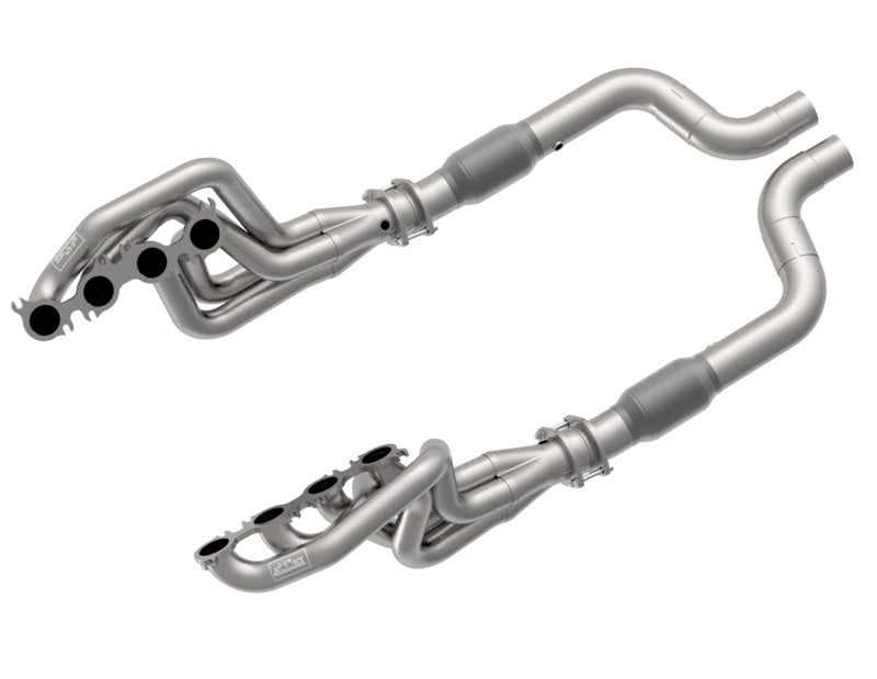 Kooks 1156H630 2020 Mustang GT500 5.2L 2in x 3in SS Headers w/GREEN Catted Connection Pipe