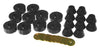 Prothane 7-107-BL fits Chevy 78-80 K10 Blazer Body Mount Kit - Black