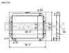 Koyo HH012756 76-77 fits Toyota Celica 2.2L I4 (MT) Radiator