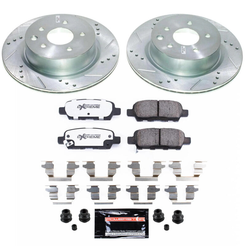 Power Stop K9064-26 08-09 fits Infiniti EX35 Rear Z26 Street Brake Kit
