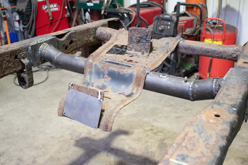 RustBuster RB7082 Forward Spare Tire Crossmember